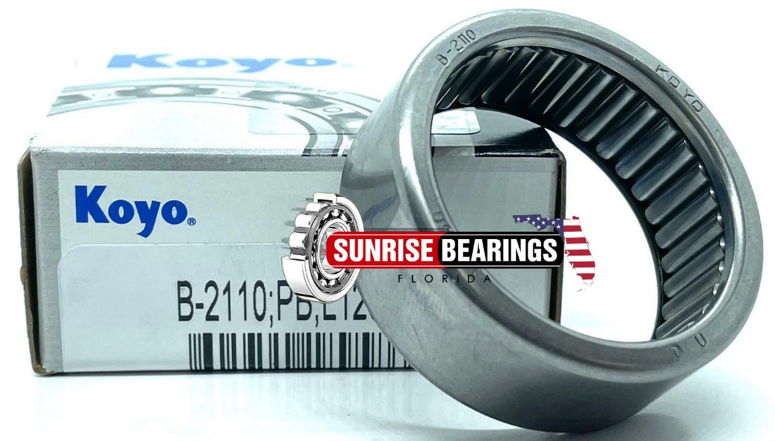 KOYO MADE IN USA B-2110 Needle Bearing 1-5/16" x 1-5/8" x 5/8" U.S.A B2110