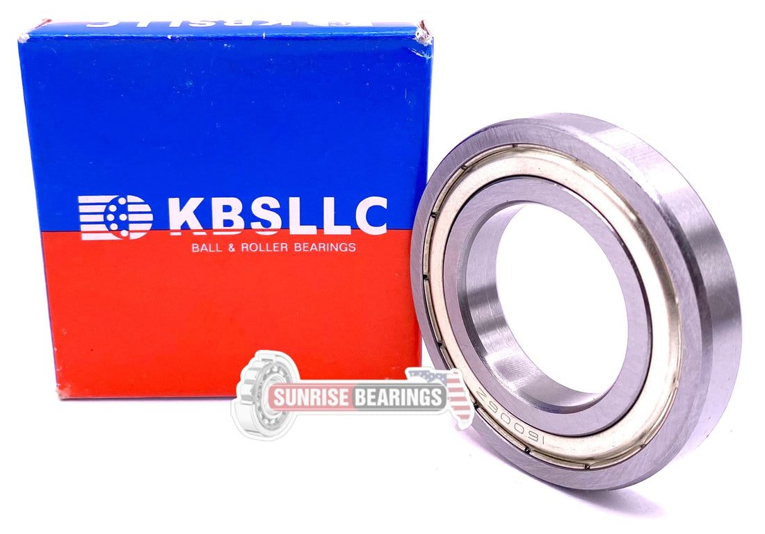 KBS 16006 ZZ Deep Groove Ball Bearing, Metal Shielded 30x55x9 mm