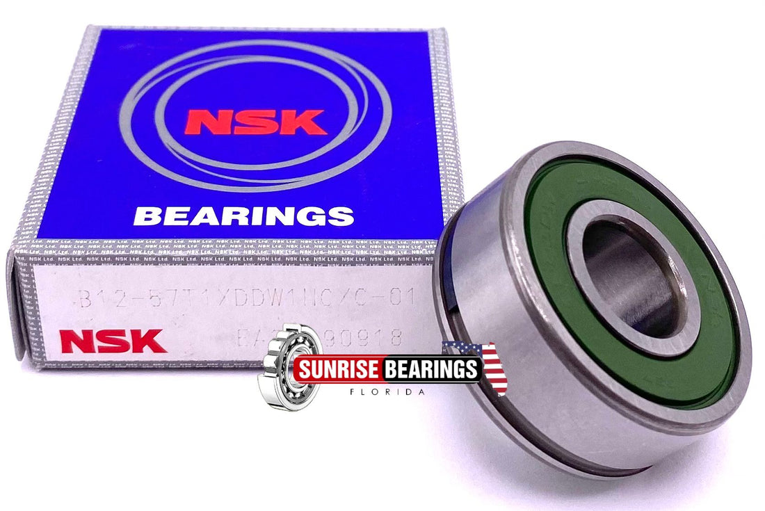 NSK JAPAN B12-57 ALTERNATOR BEARING, SEALED 6201/13mm 12x32x13 mm