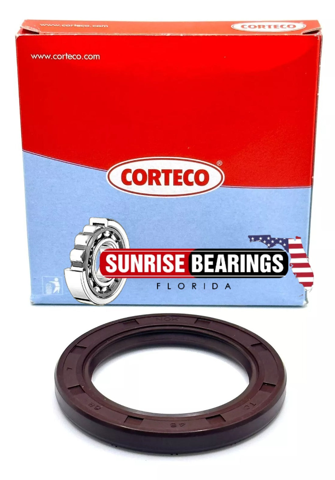 CORTECO JAPAN CRANKSHAFT SEAL 19034443B 48x68x7mm for TOYOTA 90311-48014