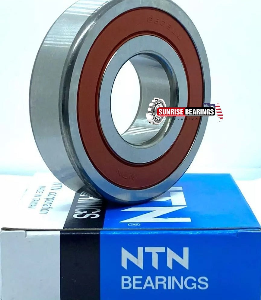 NTN 6305 LLU DEEP GROOVE BALL BEARING, RUBBER SEALED 6305 DDU 25x62x17mm
