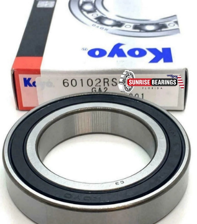 KOYO 6010 2RS  Deep Groove Ball Bearing, Rubber Sealed 50x80x16 mm