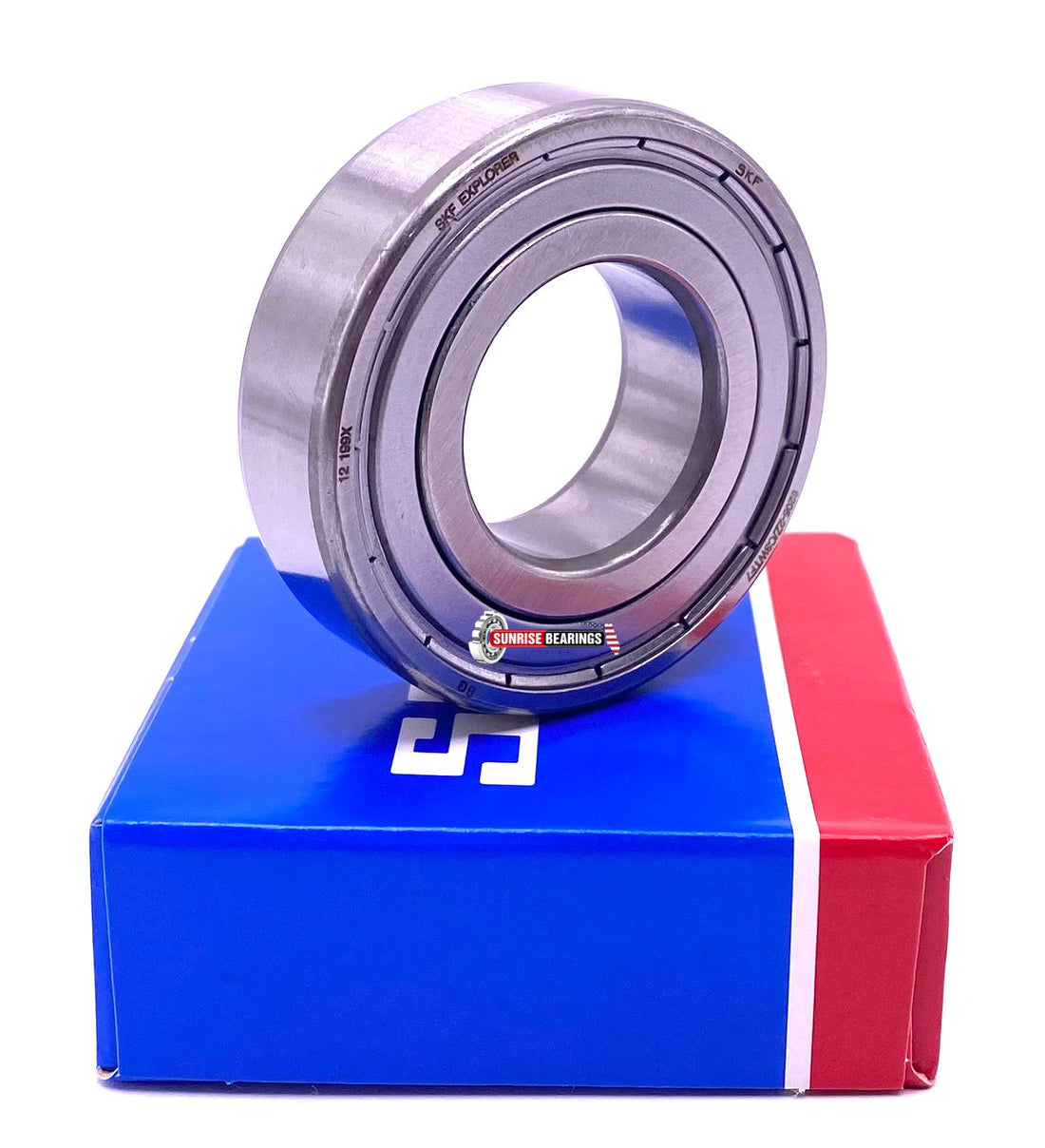 SKF 6205 ZZ WT Deep Groove Ball Bearing, Metal Shielded Both Sides 25x52x15 mm