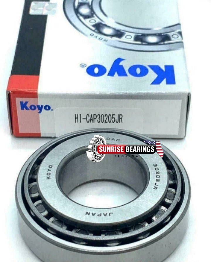 KOYO Japan 30205 JR Tapered Roller Bearing Cup and Cone 25x52x16.250 mm