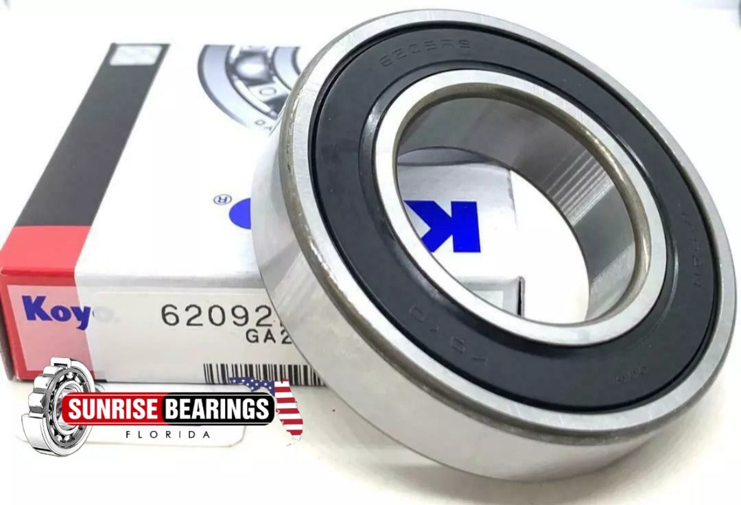 KOYO Japan 6209 2RS  Deep Groove Ball Bearing, Rubber Sealed 45x85x19 mm