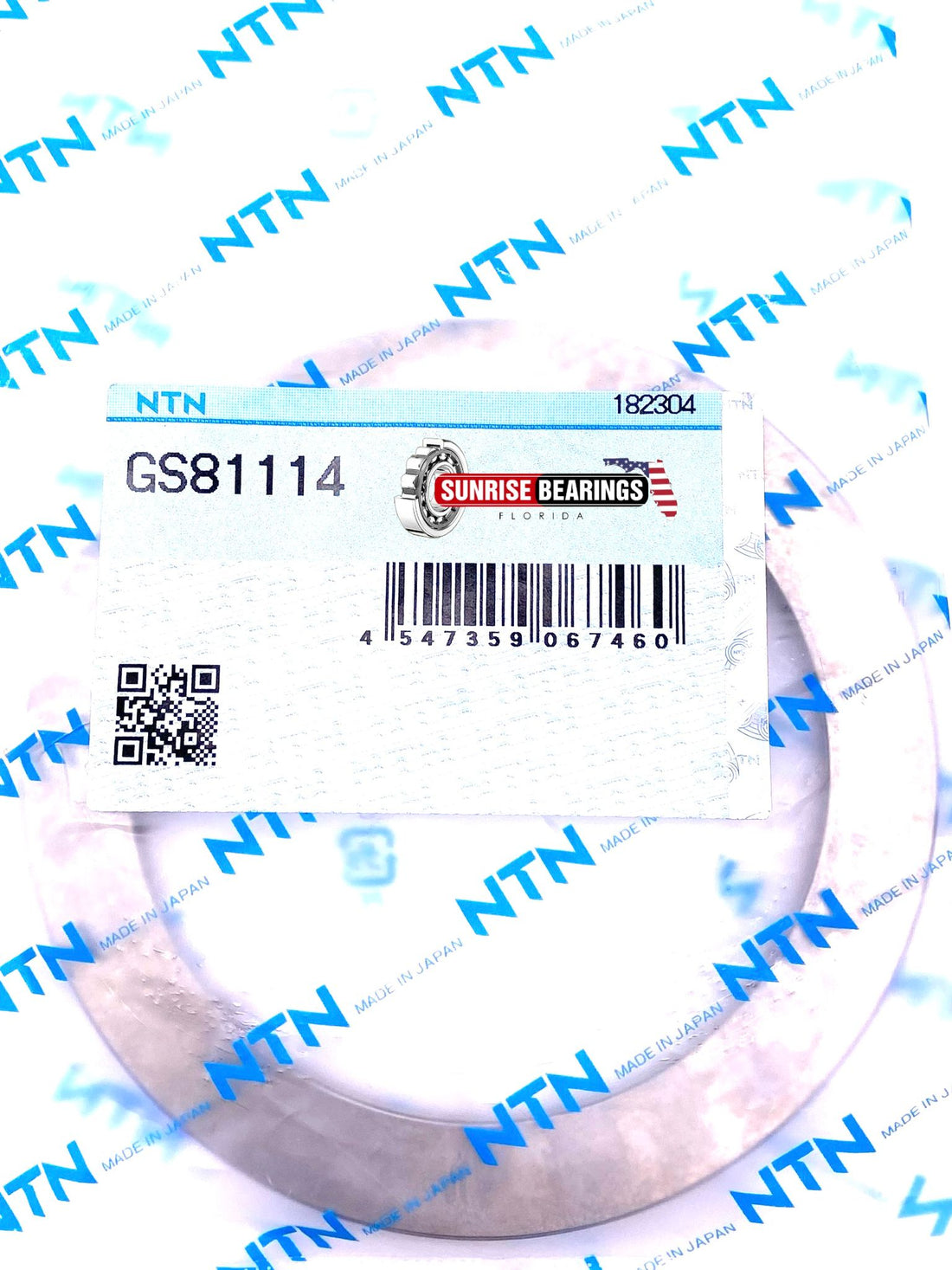 NTN JAPAN GS81114 HOUSING LOCATING WASHERS 72x95x5.25 mm