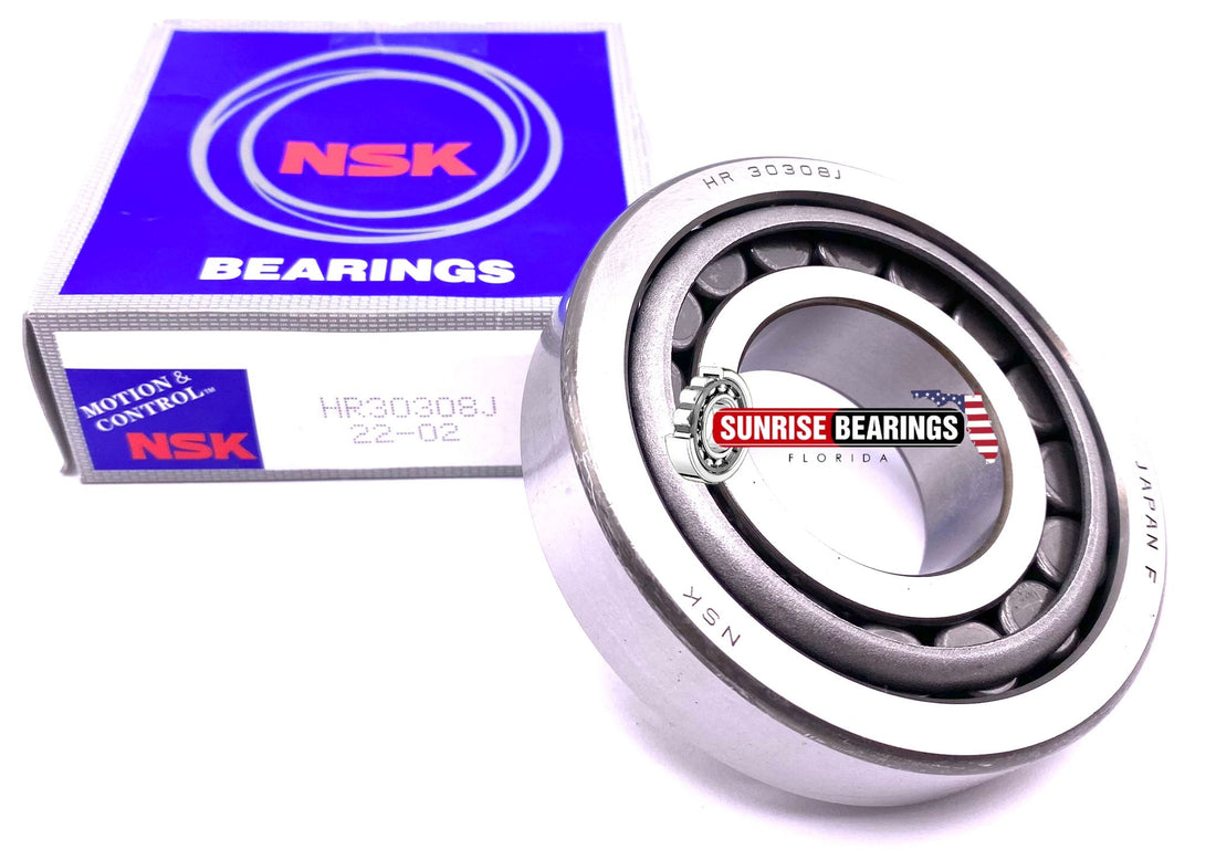 NSK JAPAN 30308 J TAPERED ROLLER BEARING 40x90x25.25 mm 251128081
