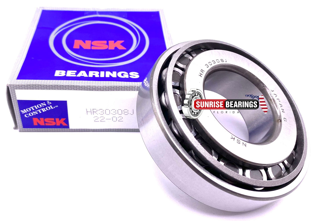 NSK JAPAN 30308 J TAPERED ROLLER BEARING 40x90x25.25 mm 251128081
