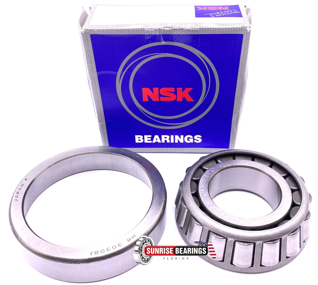 NSK JAPAN 30308 J TAPERED ROLLER BEARING 40x90x25.25 mm 251128081