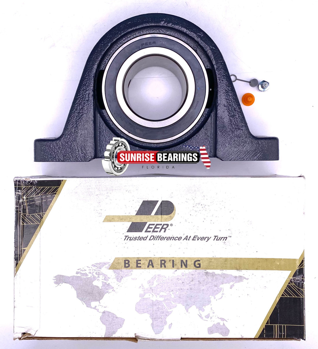 PEER UCP212 HOUSING AND BEARING ASSEMBLY 60 mm