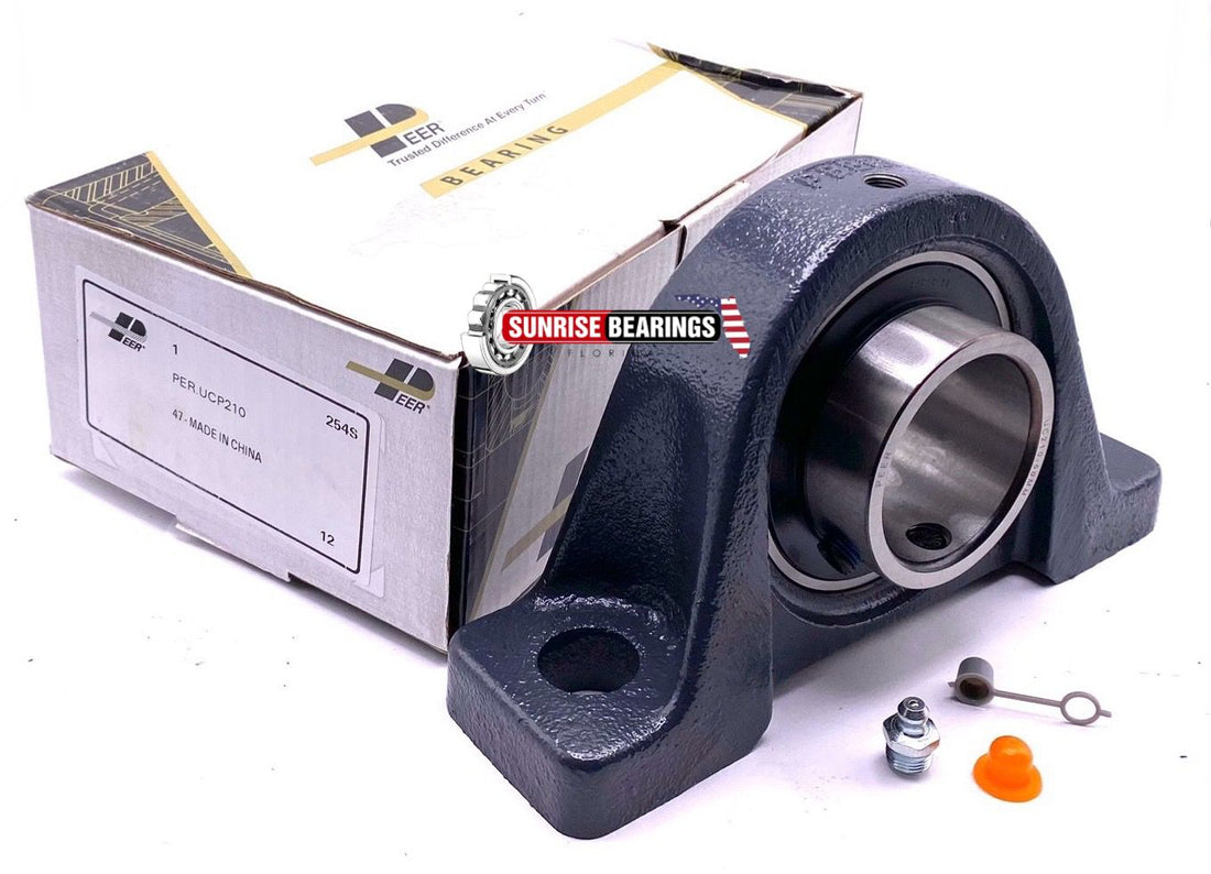 Peer Ucp210 Housing And Bearing Assembly Syj50Tf Uc210+P210 50 mm