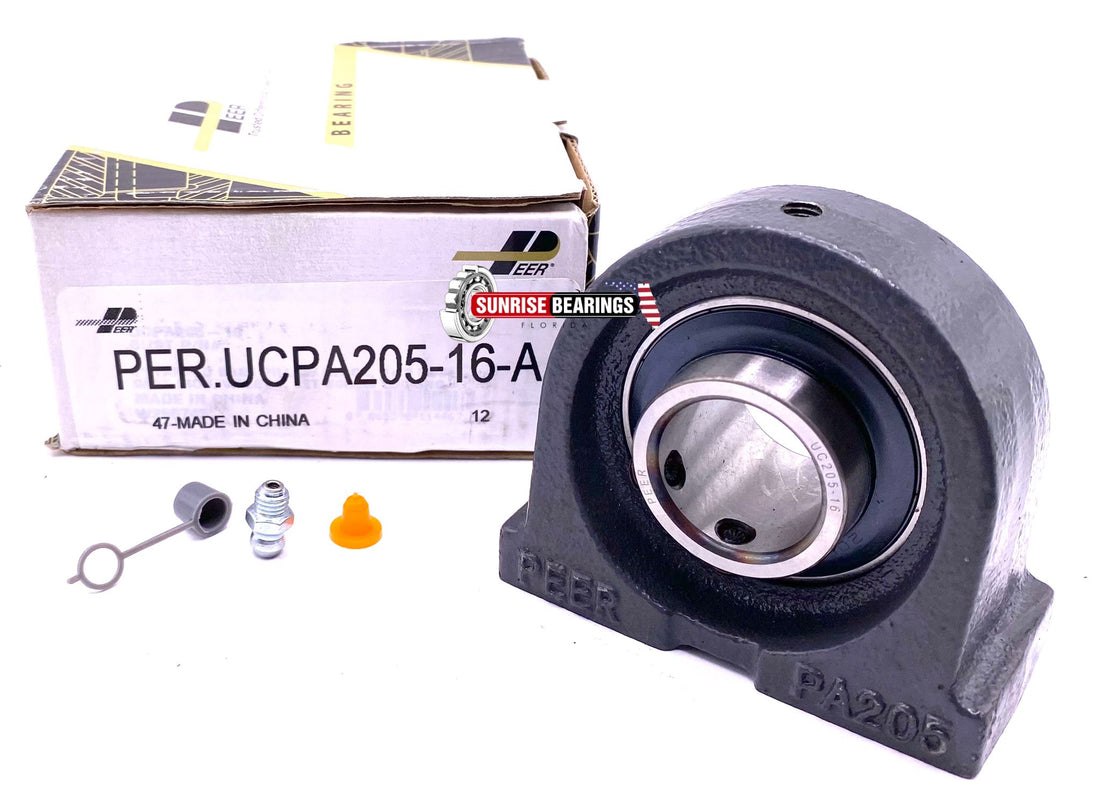 PEER UCPA205-16 Housing  And Bearing  UC205-16 + PA205 TB-16 TB-SC-100 1” Bore