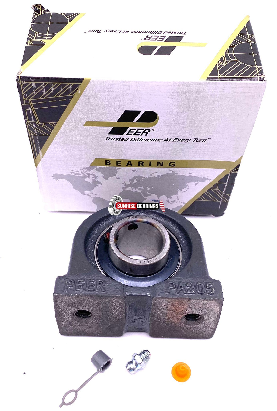 PEER UCPA205-16 Housing  And Bearing  UC205-16 + PA205 TB-16 TB-SC-100 1” Bore