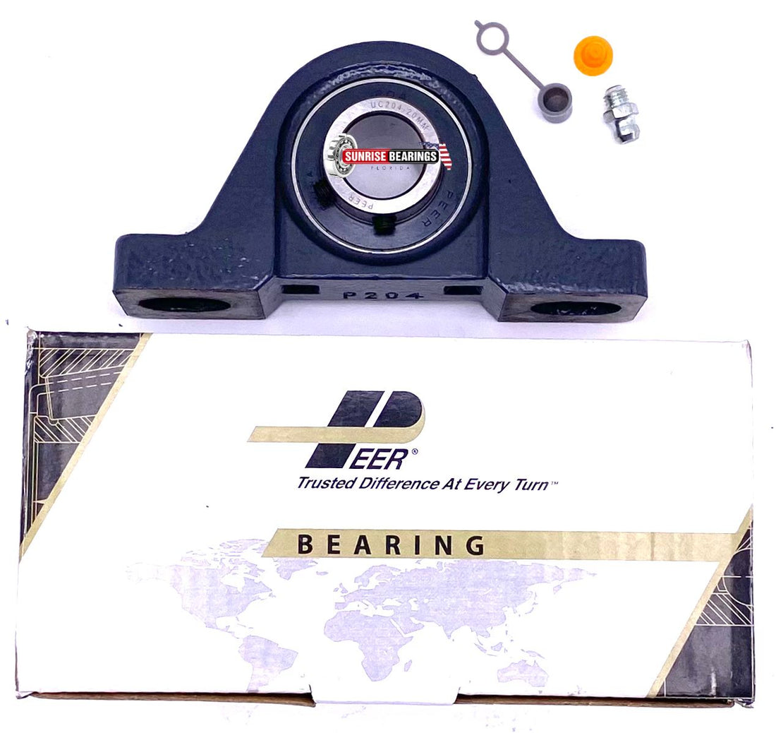PEER UCP204 A HOUSING AND BEARING YAR204-2F + SYJ504 SYJ20TF RASEY20 20 mm Bore