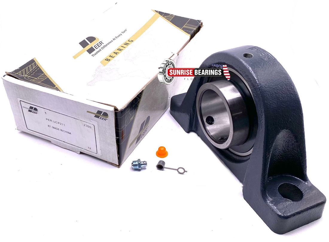 PEER UCP211 HOUSING AND BEARING UC211 + P211 SYJ55 TF 55 mm