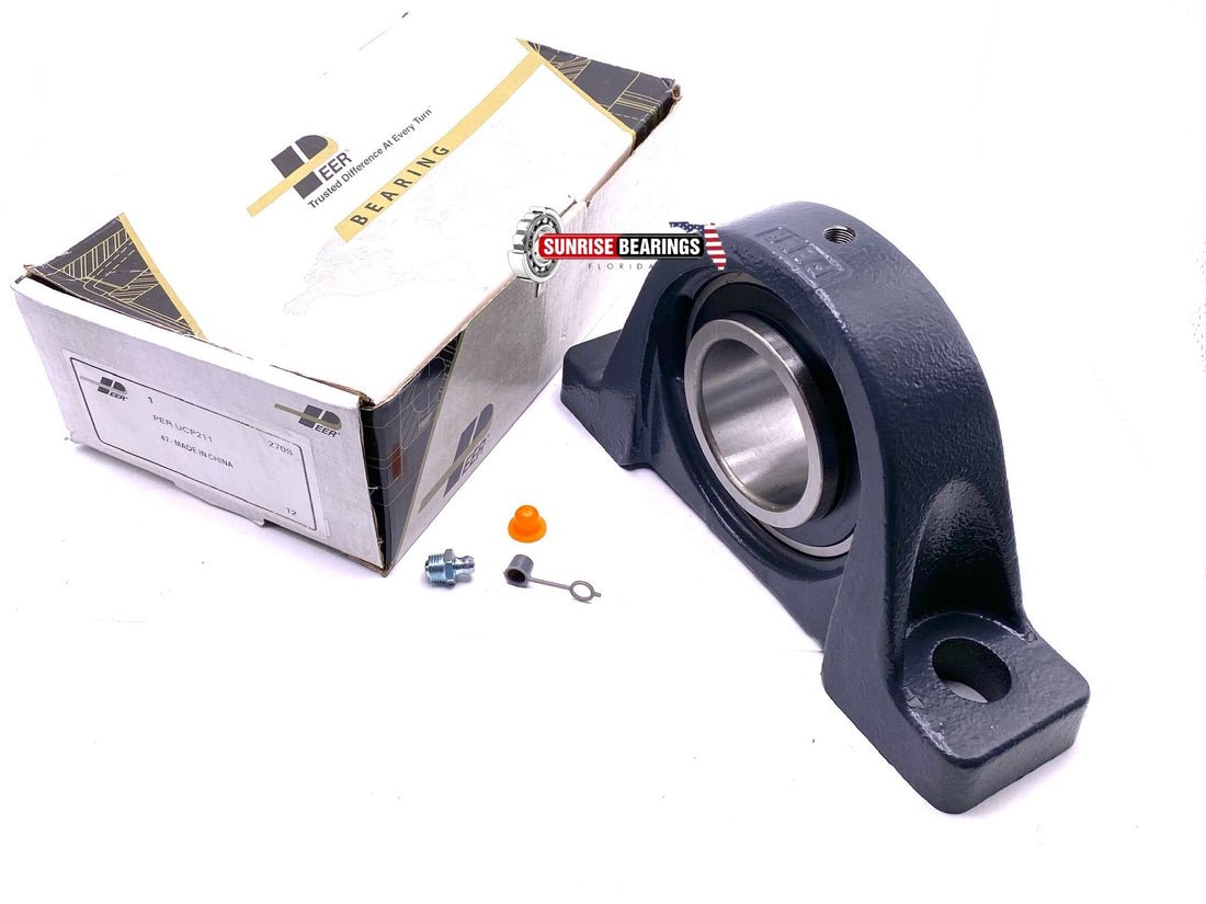 PEER UCP211 HOUSING AND BEARING UC211 + P211 SYJ55 TF 55 mm