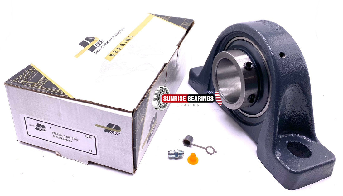 PEER  Ucp209-27 A Housing And Bearing Syj1.11/16 Tf Uc209-27J P209 1.11/16" Bore