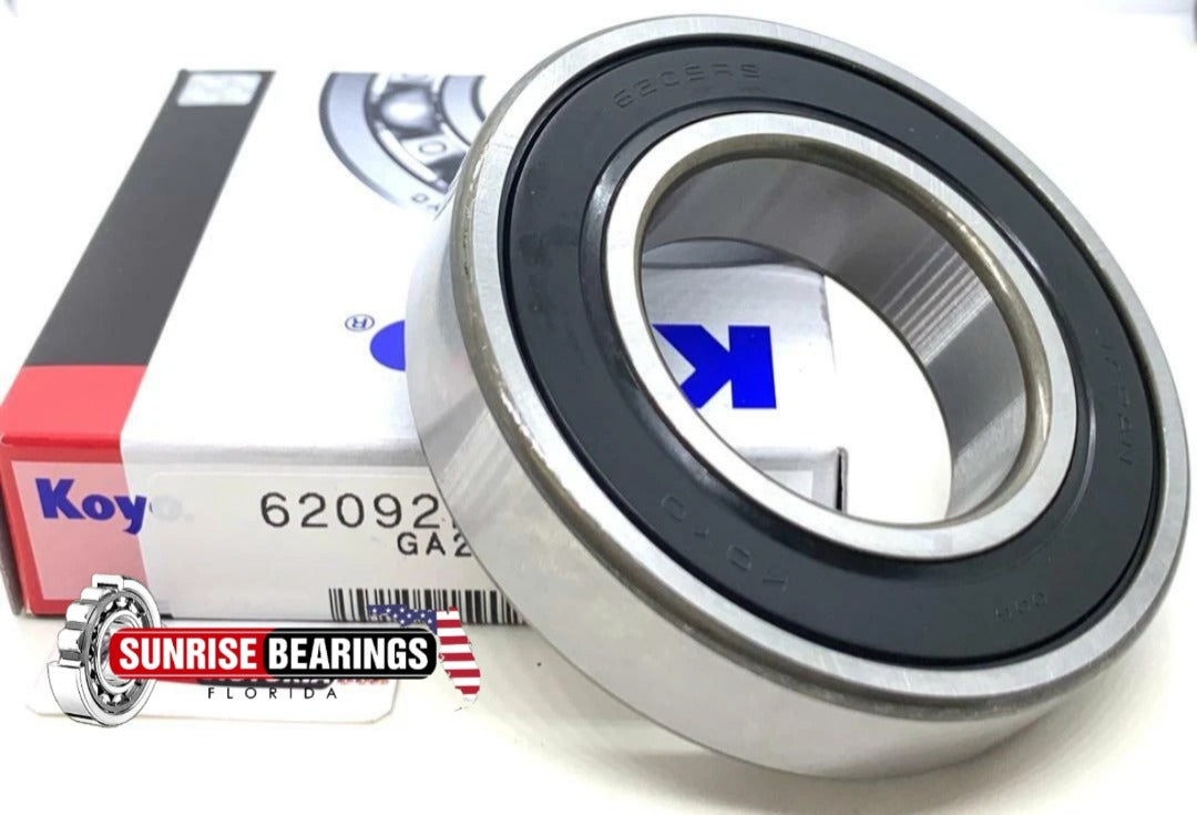 KOYO Japan 6209 2RS  Deep Groove Ball Bearing, Rubber Sealed 45x85x19 mm