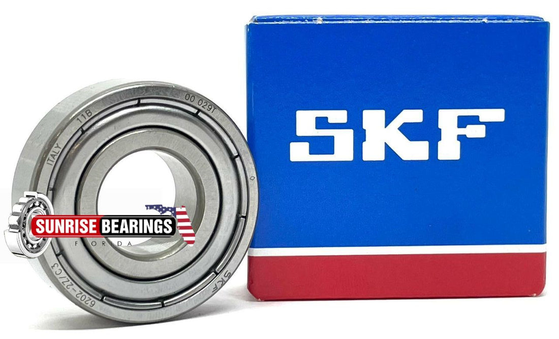 SKF 6202 ZZ Rodamientos rígidos de bolas 15x35x11 mm