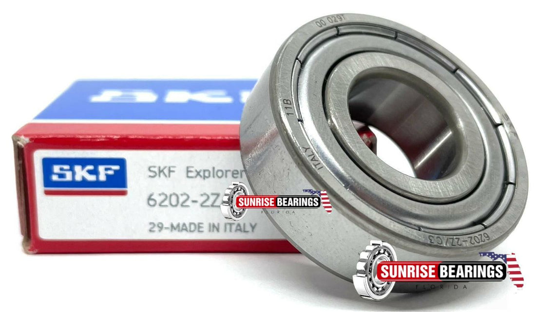 SKF 6202 ZZ Rodamientos rígidos de bolas 15x35x11 mm