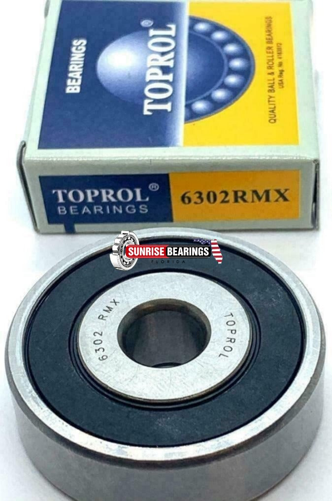 TOPROL 6302RMX Standar Bearing For Toyota/Lexus Pulley 4.0 Engine  10,2X42X13 mm