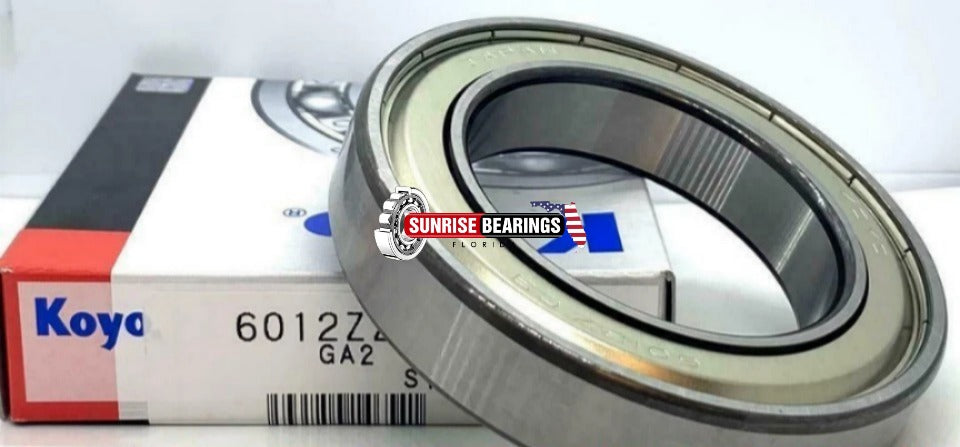 KOYO Japan 6012 ZZ  Deep Groove Ball Bearing, Metal Shielded 60x95x18 mm