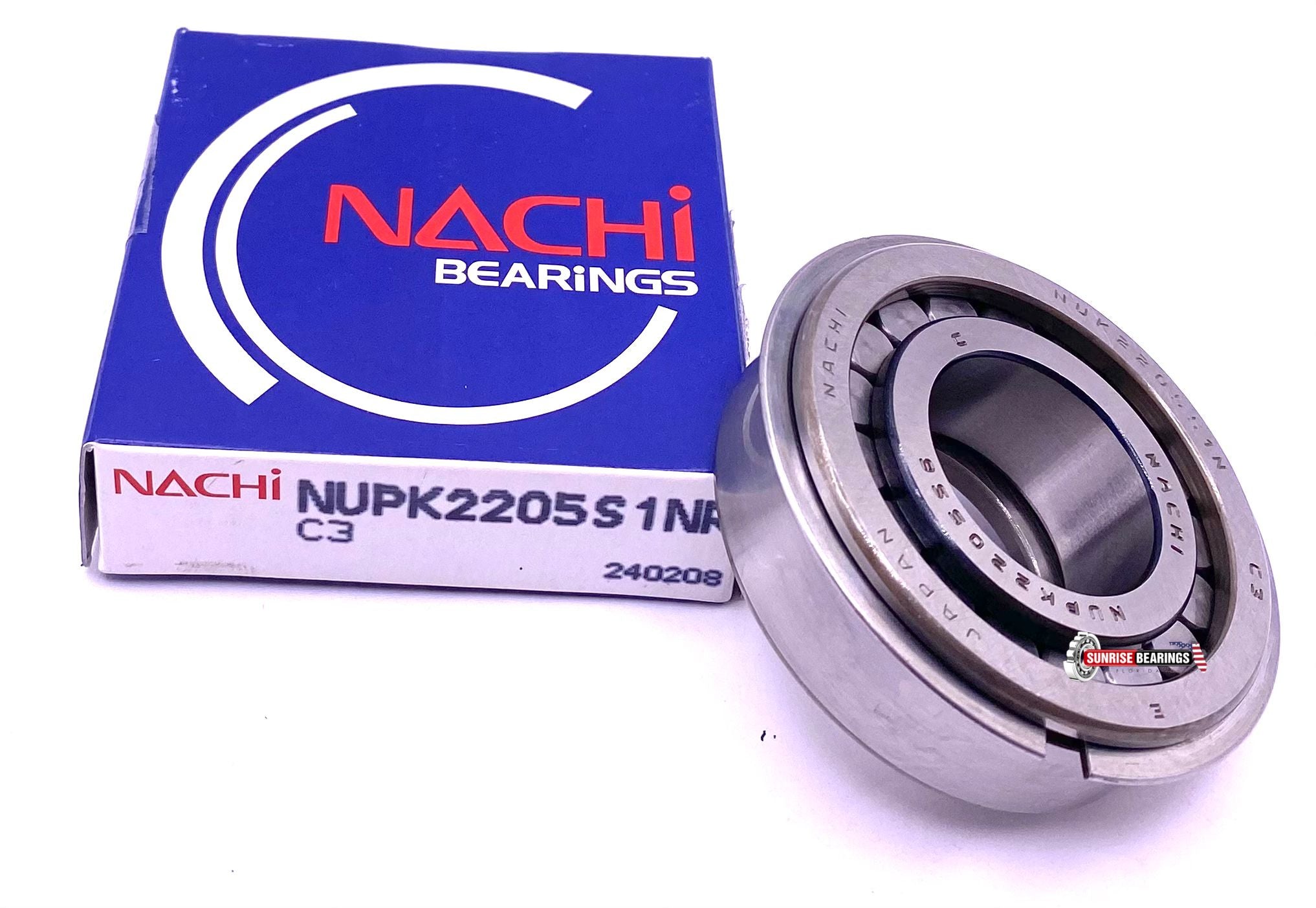 NACHI NUPK2205 S1 NR Roller Bearing for TOYOTA 90365-25027