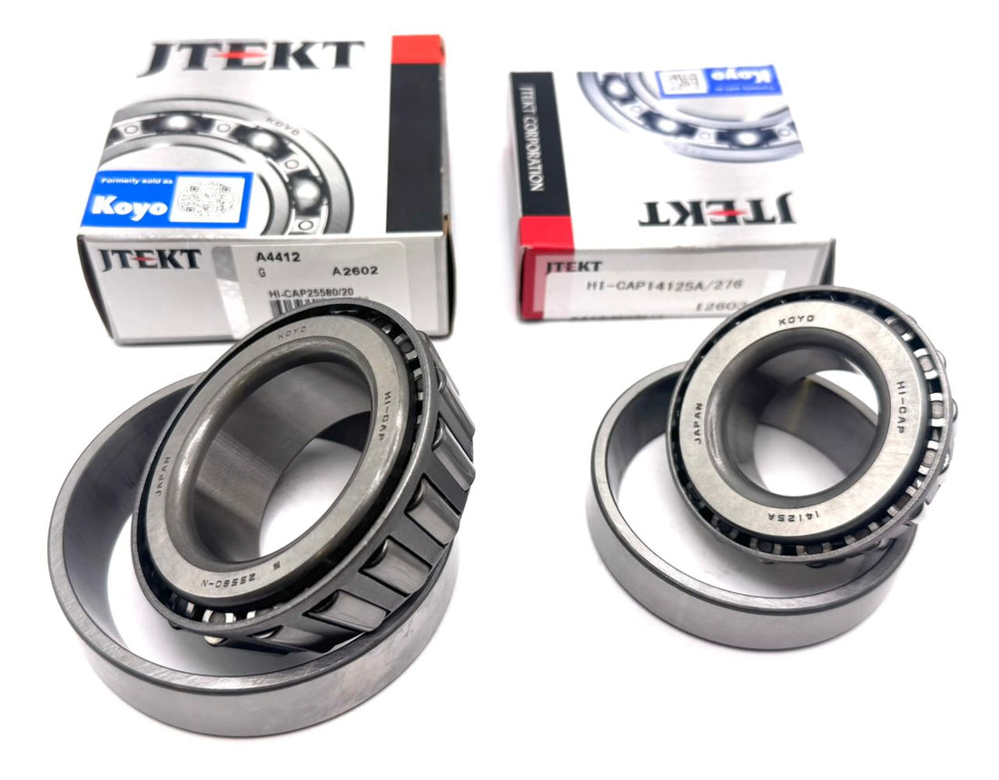 KOYO 25580 25520 14125A 14276 Bearing Replacement Set for 7000-lb Trailer Axle