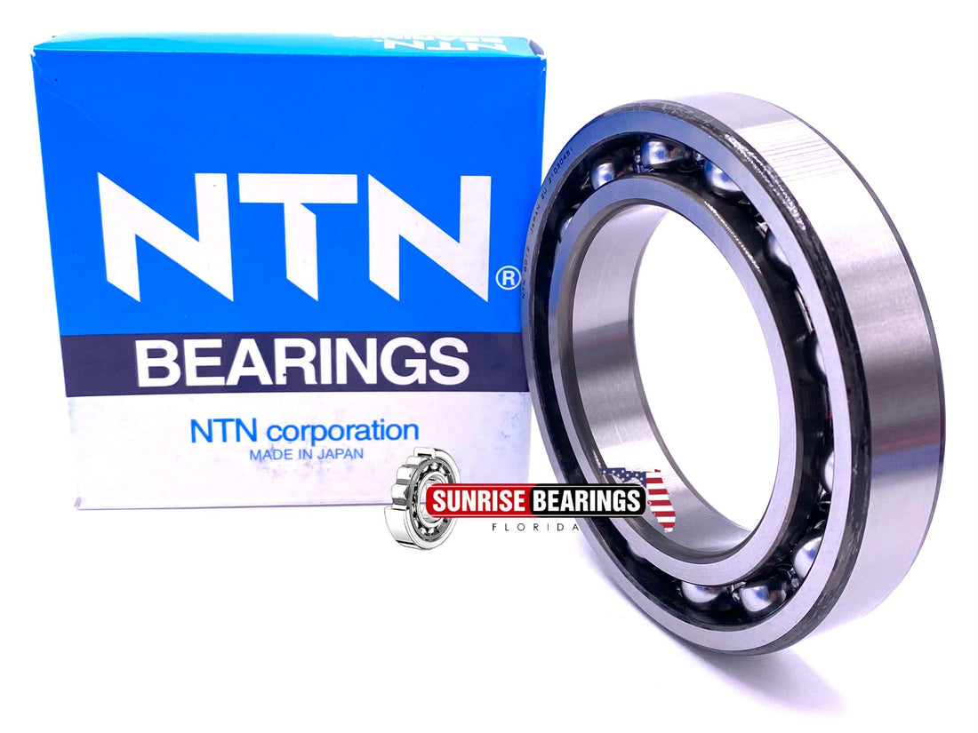 NTN Japan 6012 C3 Deep Groove Ball Bearing, Open Type, No Seals 60x95x18 mm
