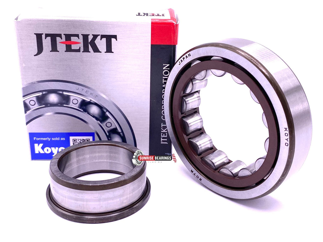 JTEKT-KOYO Japan NJ207 R Cylindrical Roller Bearing 35x72x17 mm