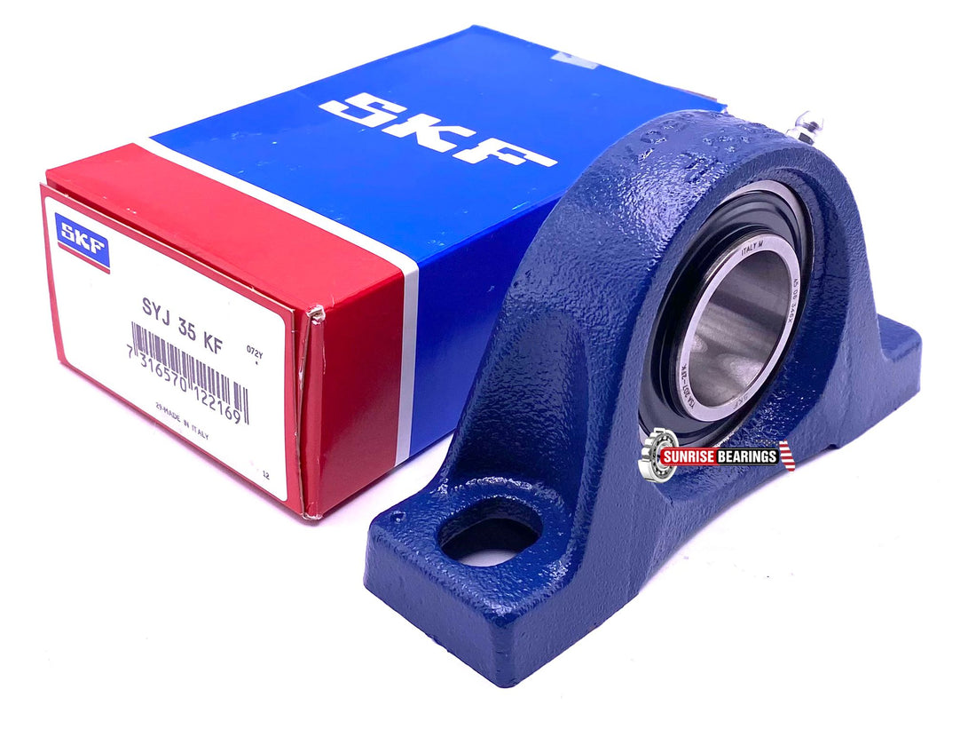 SKF SYJ35 KF Housing and Bearing Assembly UKP207, YSA207-2FK+SYJ50