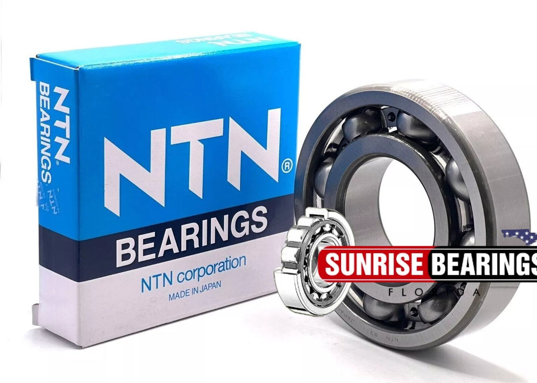 NTN  Japan 6311 Cm Deep Groove Ball Bearing, Open, No Seals 55X120X29 Mm
