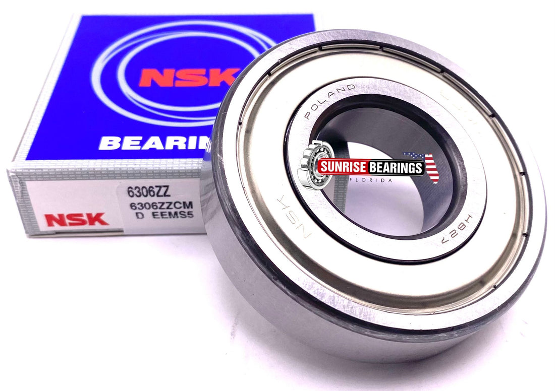 NSK - Deep groove ball bearings 6306  ZZ