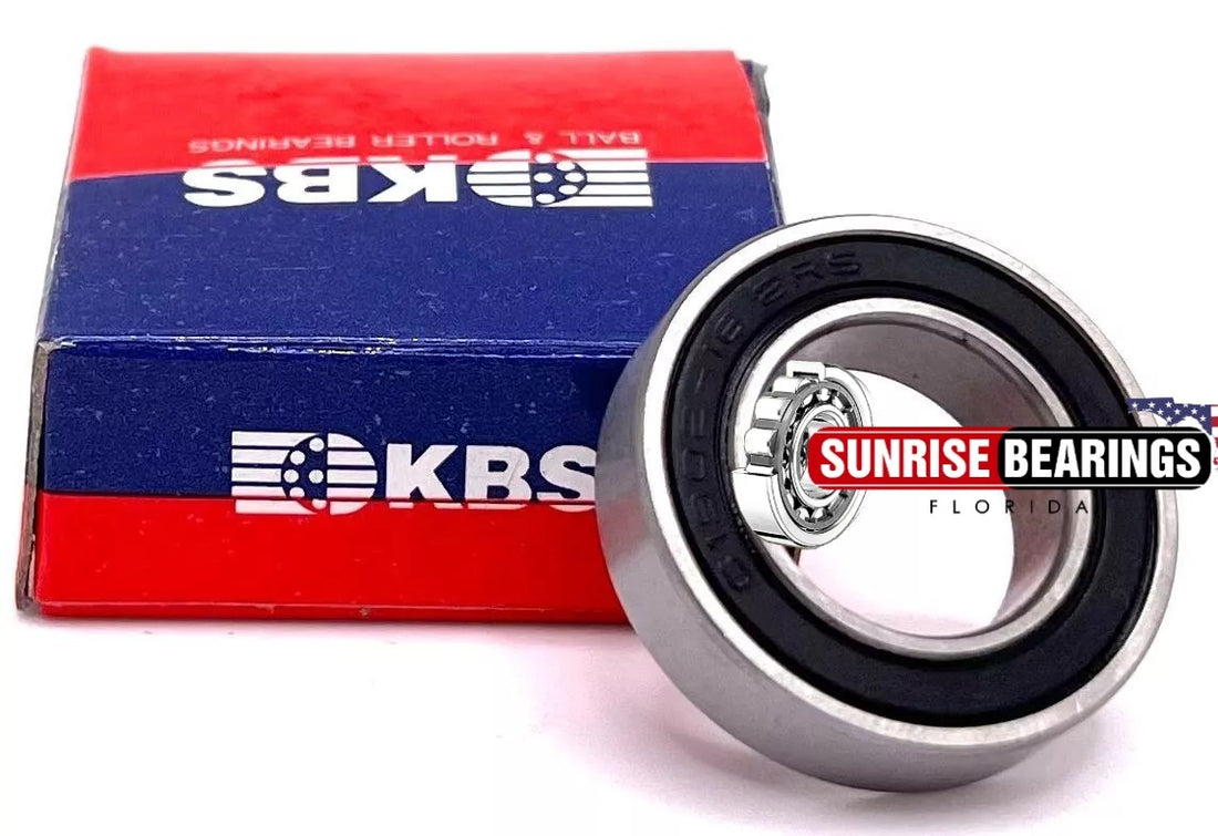 KBS 16287 2RS Bicycle Ball Bearing, Rubber Sealed 16x28x7 mm MR16287