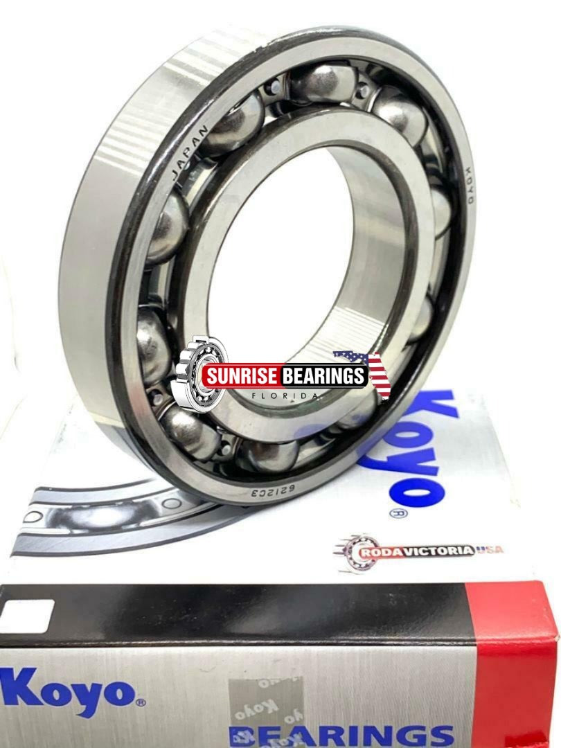 KOYO Japan 6214 C3 Deep Groove Ball Bearing, OPEN Type, No Seals 70x125x24 mm