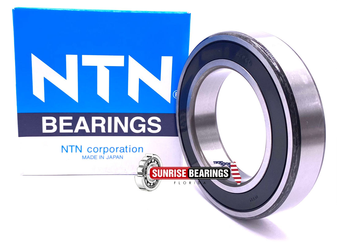 NTN JAPAN 6011 LLB C3 Ball Bearing, Rubber Sealed 6011 2RS DDU LLU 55x90x18 mm