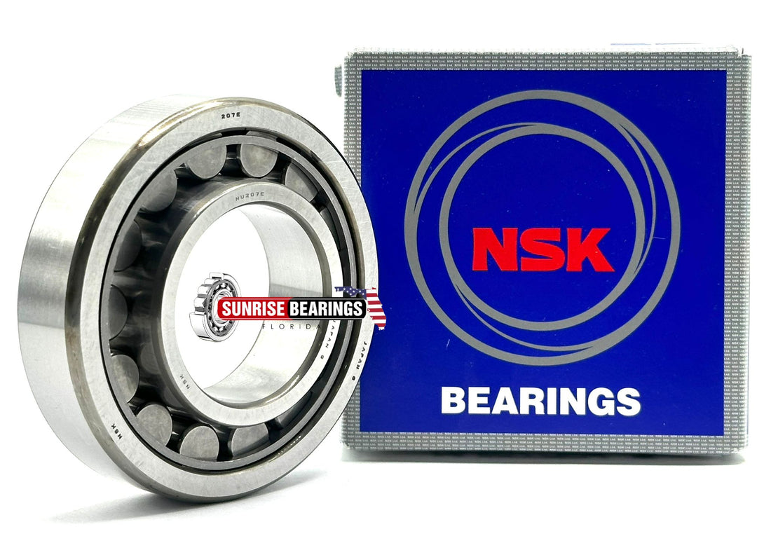 Nsk Japan Nu207 Ewk C3 Cylindrical Roller Bearing 35X72X17 mm