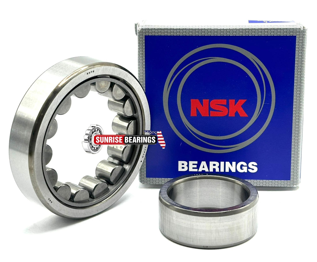 Nsk Japan Nu207 Ewk C3 Cylindrical Roller Bearing 35X72X17 mm