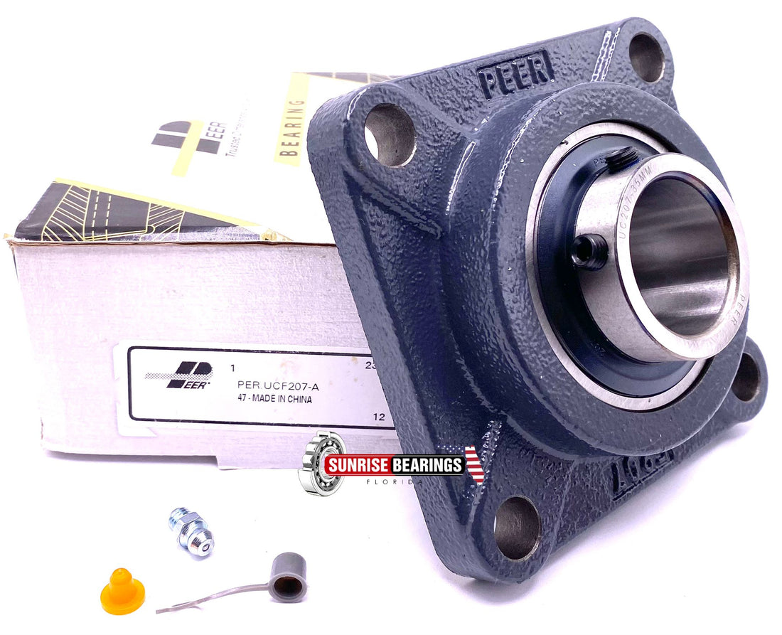 PEER UCF207 A BEARING and HOUSING FYJ35 TF GYE35KRRB + CJ07 UC207 + F207 35 mm