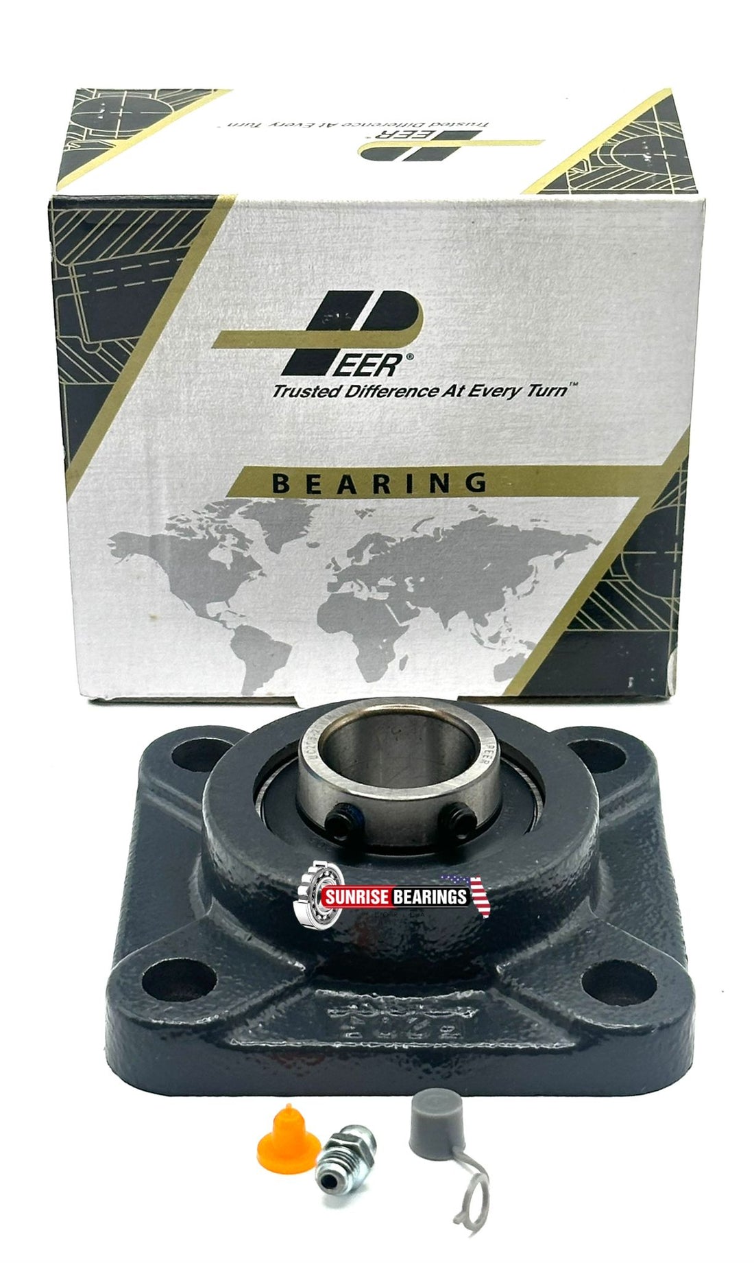 PEER UCF204 A BEARING and HOUSING FYJ20 TF UC204 + F204 YAR204-2F + FYJ504 20mm
