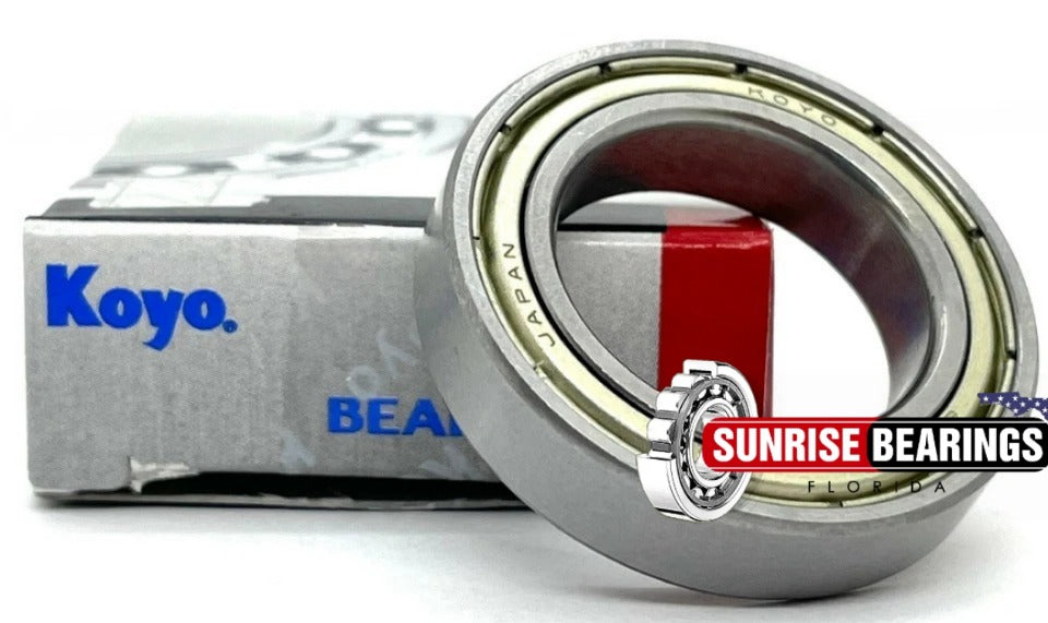 KOYO Japan 6803 ZZ CM  Deep Groove Ball Bearing, Metal Shielded  17x26x5 mm
