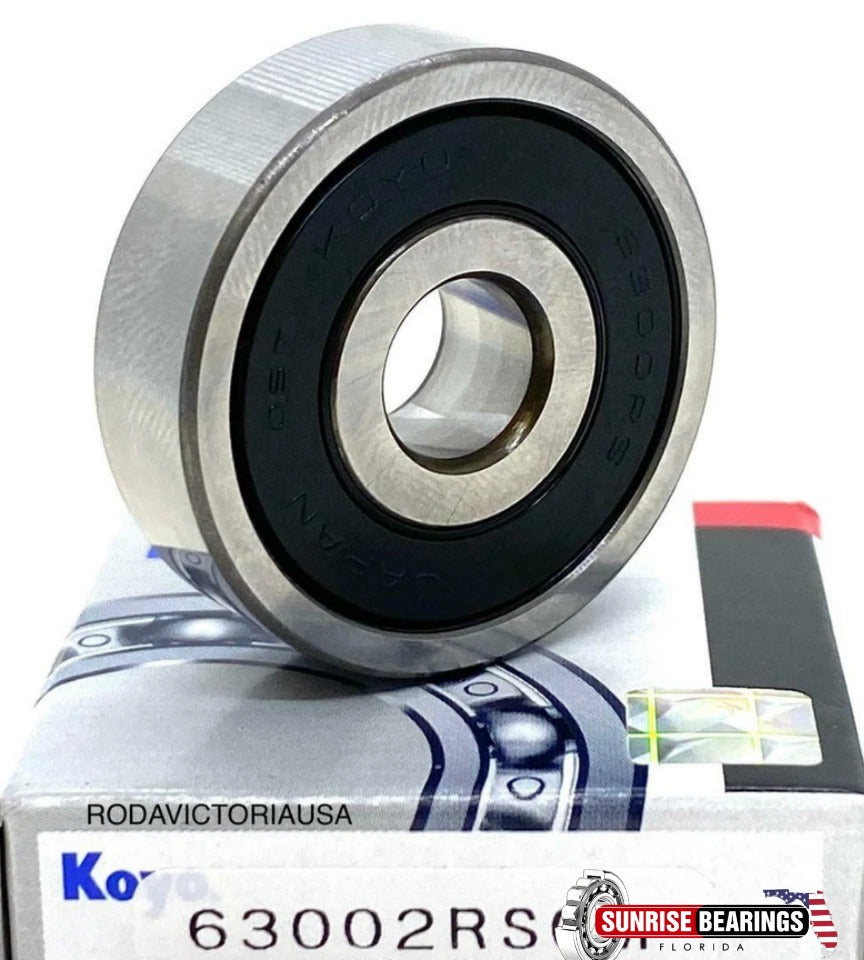 KOYO Japan 6300 2RSCM Deep Groove Ball Bearing, Rubber Sealed 10x35x11 mm