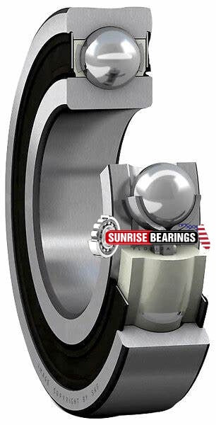 KBS 63010 2RS DEEP GROOVE BALL BEARING, RUBBER SEALED 50x80x23 mm