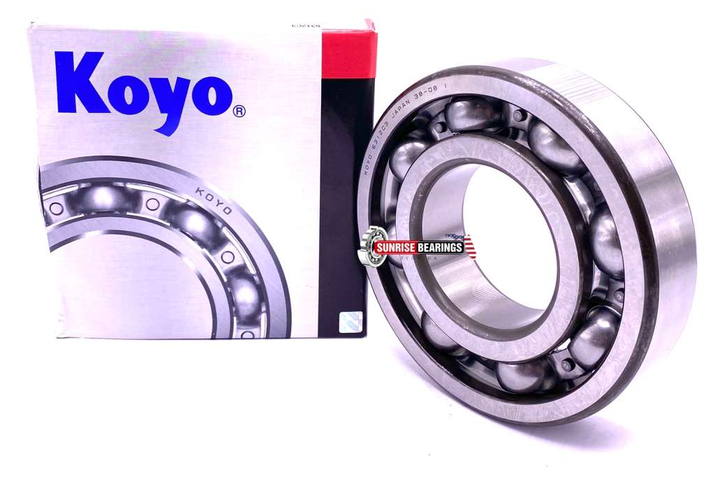 KOYO Japan 6312  Deep Groove Ball Bearing, OPEN Type, No Seals 60x130x31 mm