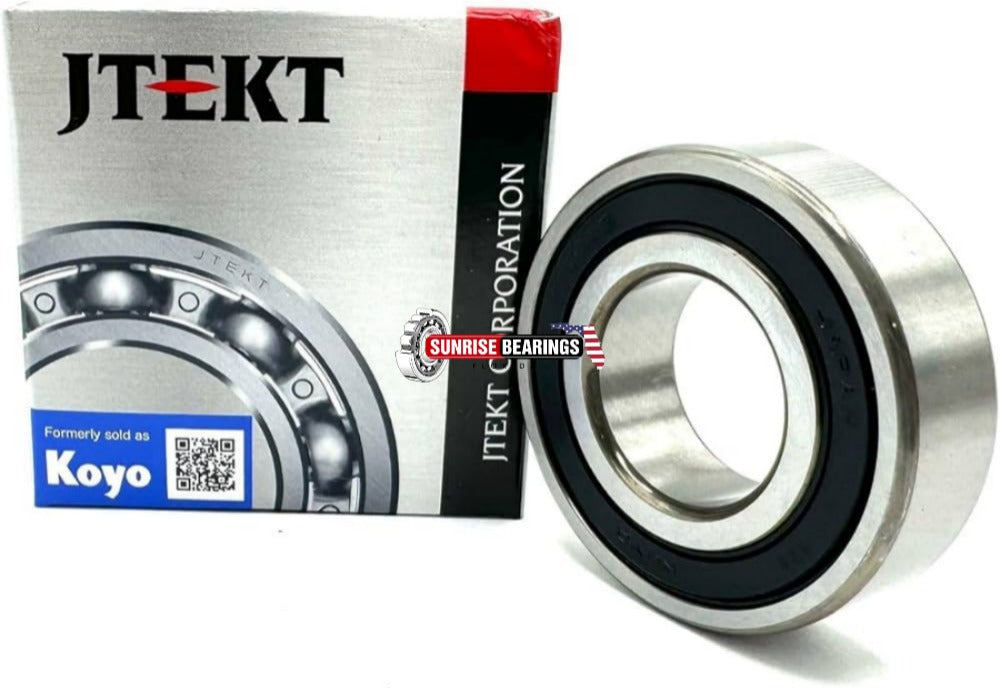 KOYO Japan 6015 2RS  Deep Groove Ball Bearing, Rubber Sealed 75x115x20 mm