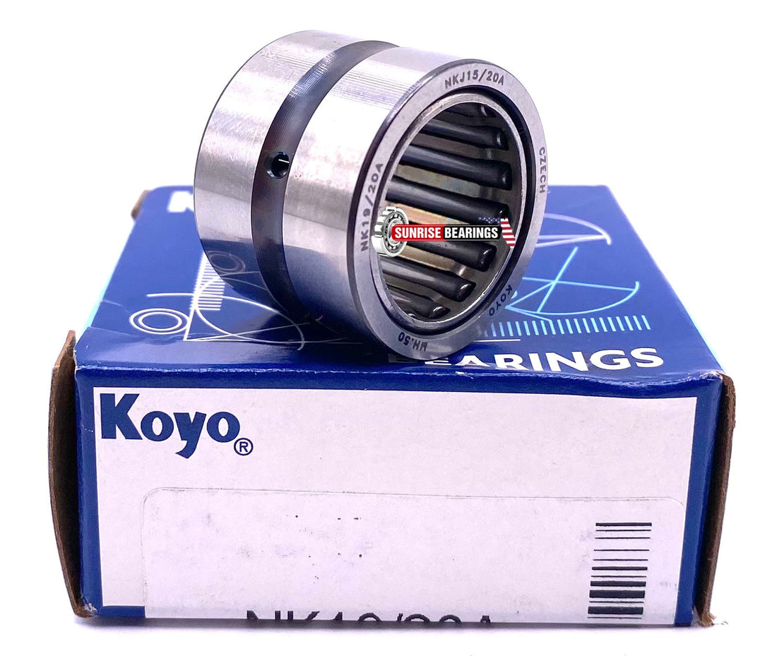 KOYO NK19/20 MACHINED NEEDLE ROLLER BEARING 19x27x20 mm