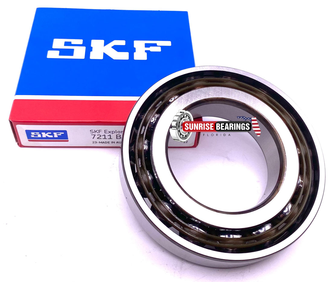 SKF - Angular contact ball bearings 7211  BECBY