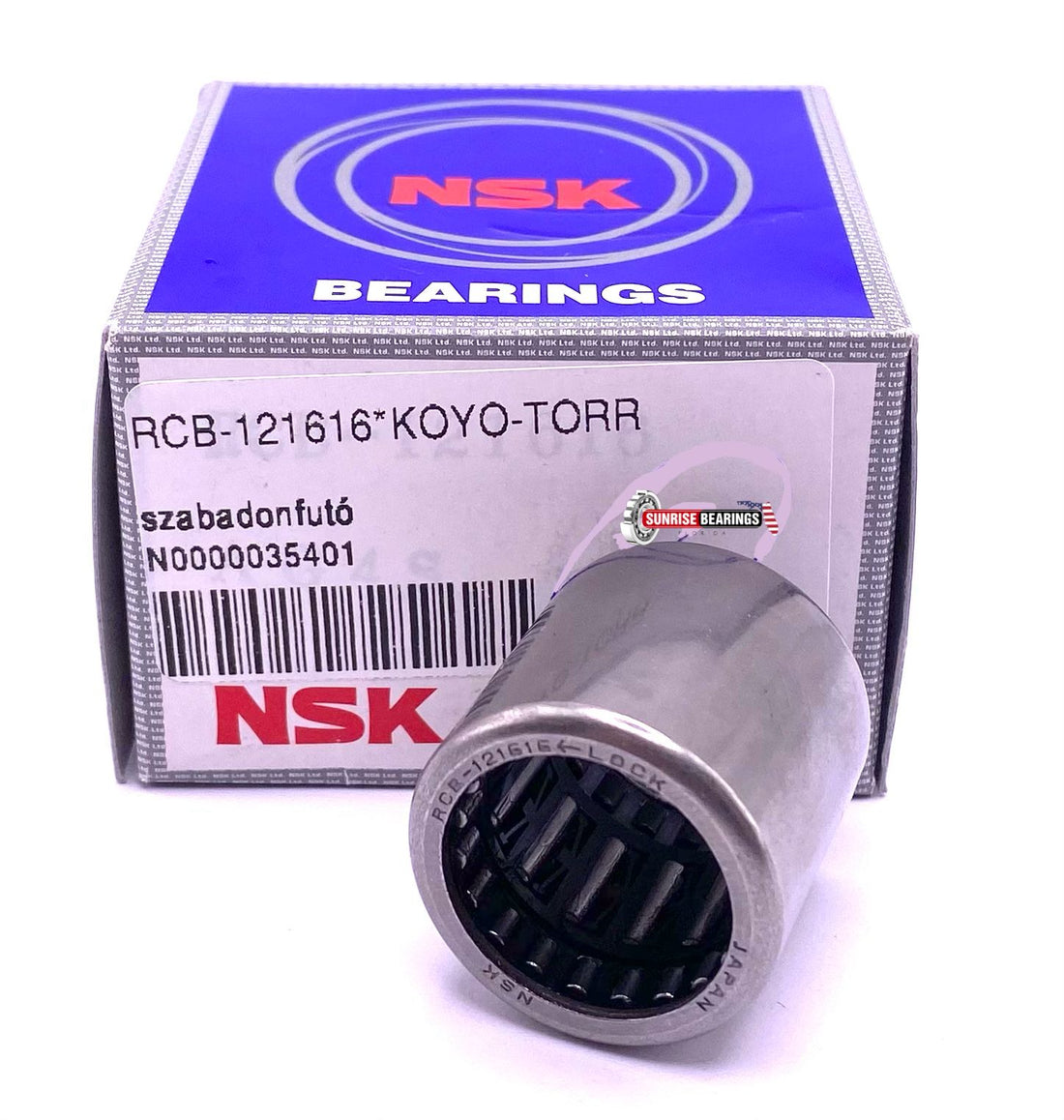 NSK Japan RCB121616 One Way Needle Roller and Cage Assembly 3/4" x 1" x 1"