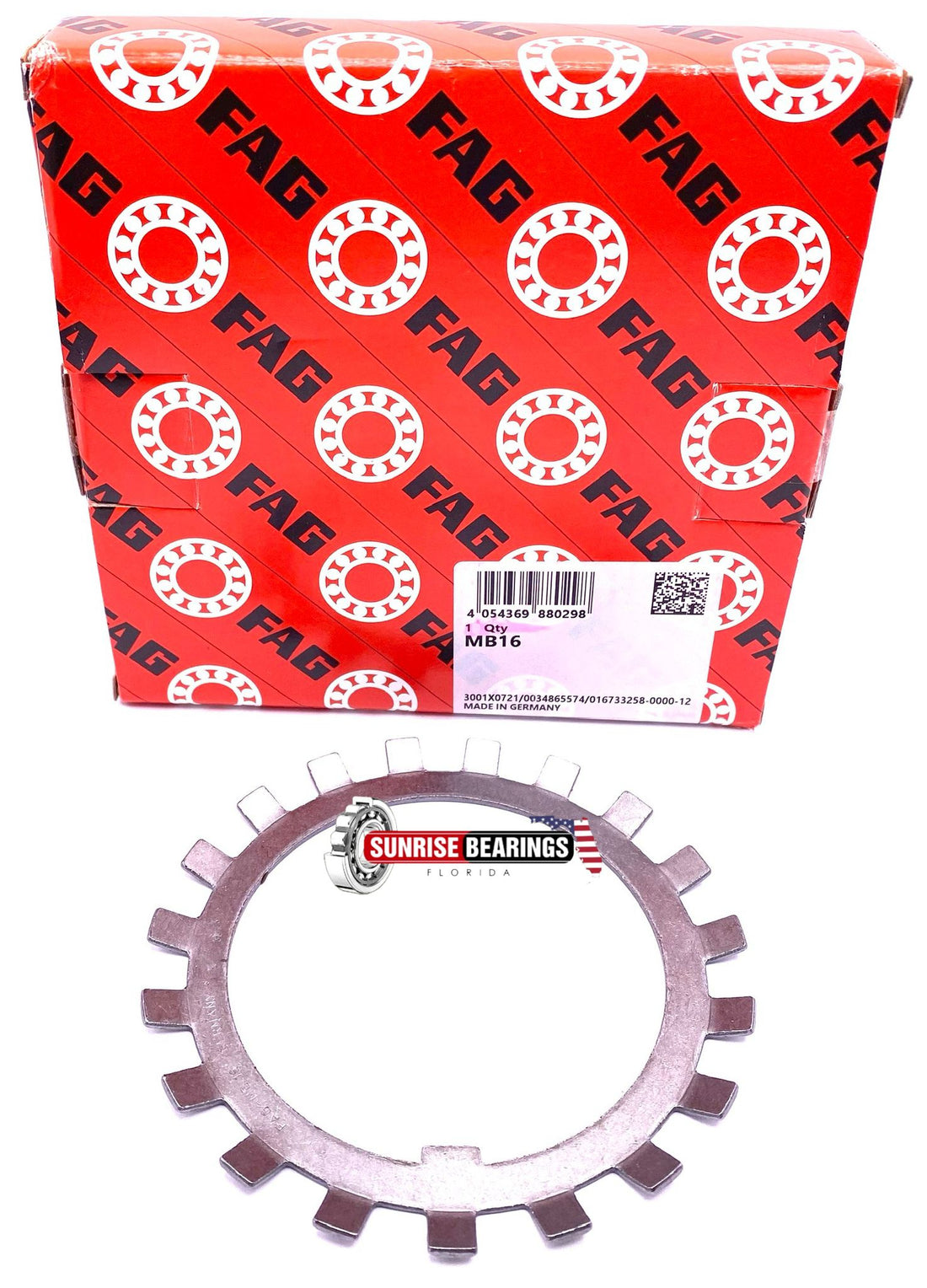 FAG - Lock washers MB16