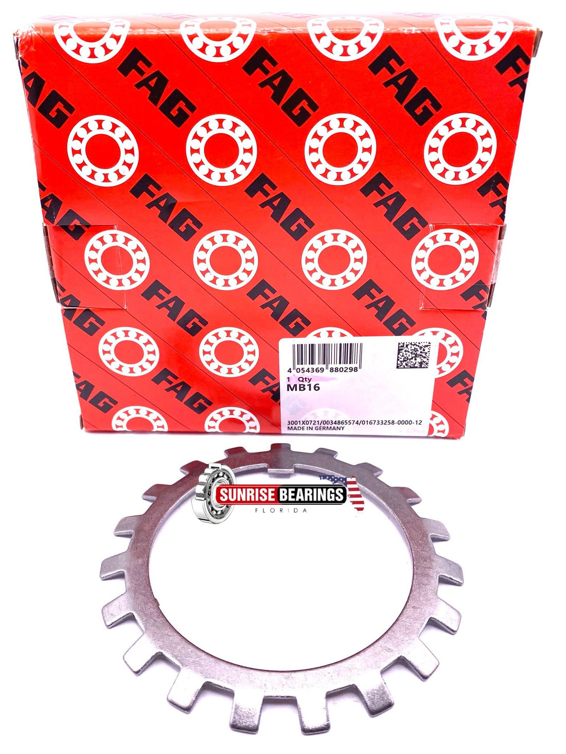 FAG - Lock washers MB16